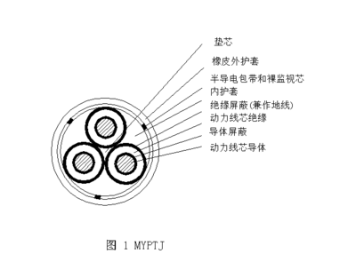 MYPTJ10kv矿用橡套电缆MYPTJ字母含义